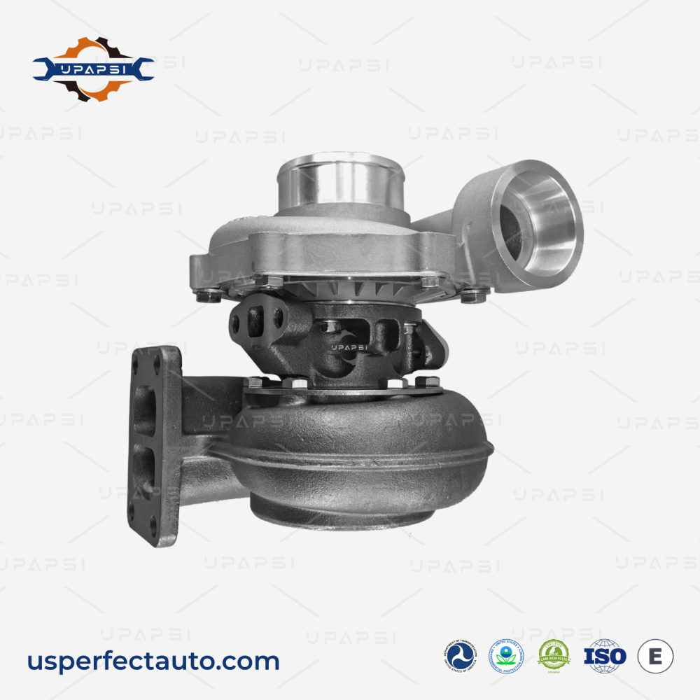 John Deere combine turbocharger 466608-9002 side view