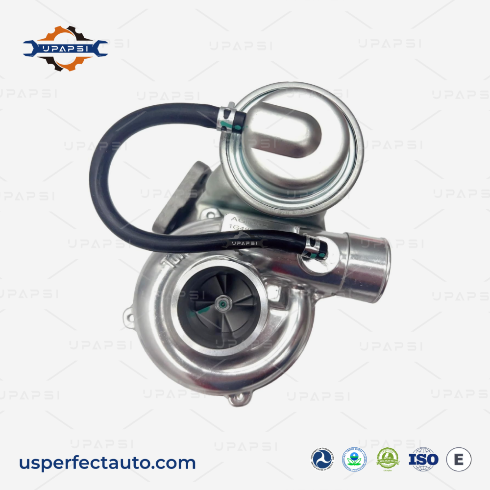 Kubota V2403 Bobcat S185 turbocharger 1G488-17011 side view