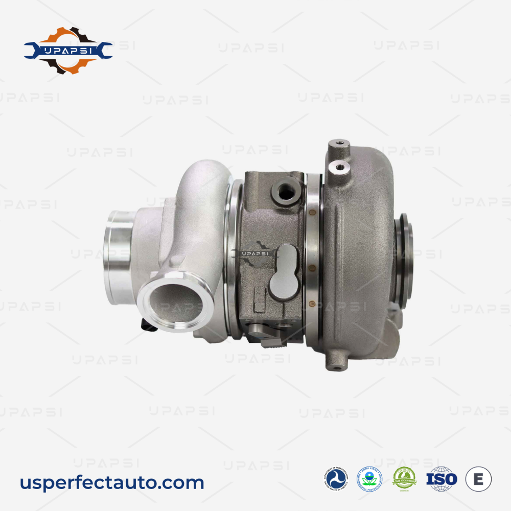 Cummins ISX15 HE451VE elongated compressor housing
