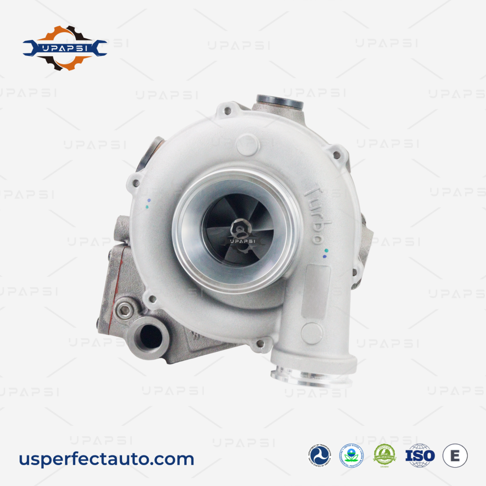 Yanmar 6LYA-STE marine turbo RHC7W 119574-18010 front view