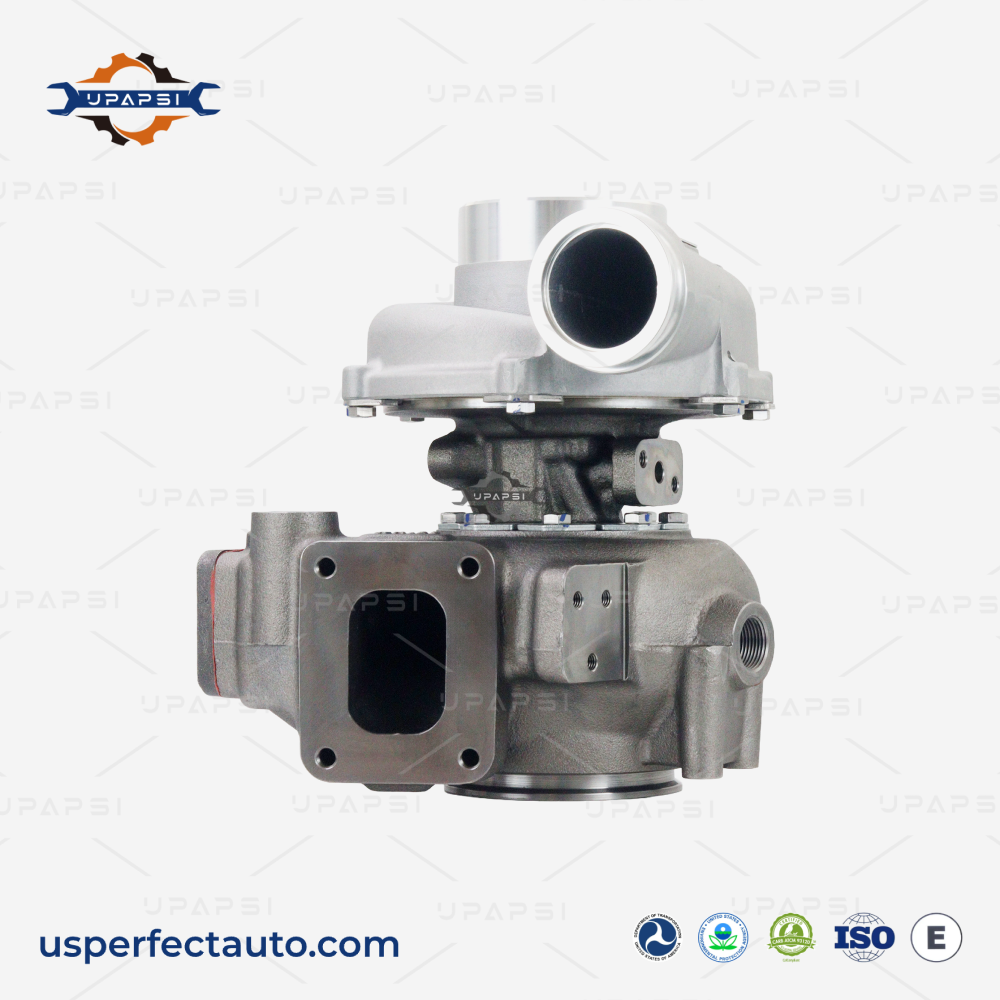 Yanmar 6LYA-STE marine turbo RHC7W 119574-18010 side view