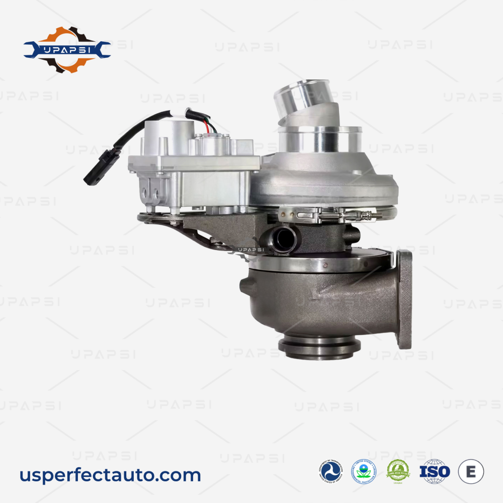 MaxxForce DT466 turbocharger B2UV actuator detail