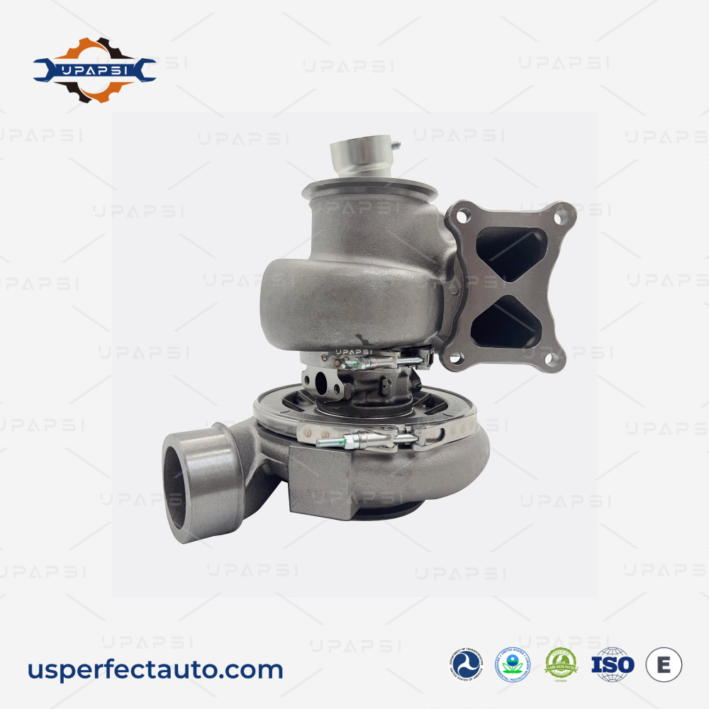CAT C15 Acert turbo GTA4294BS high pressure side view
