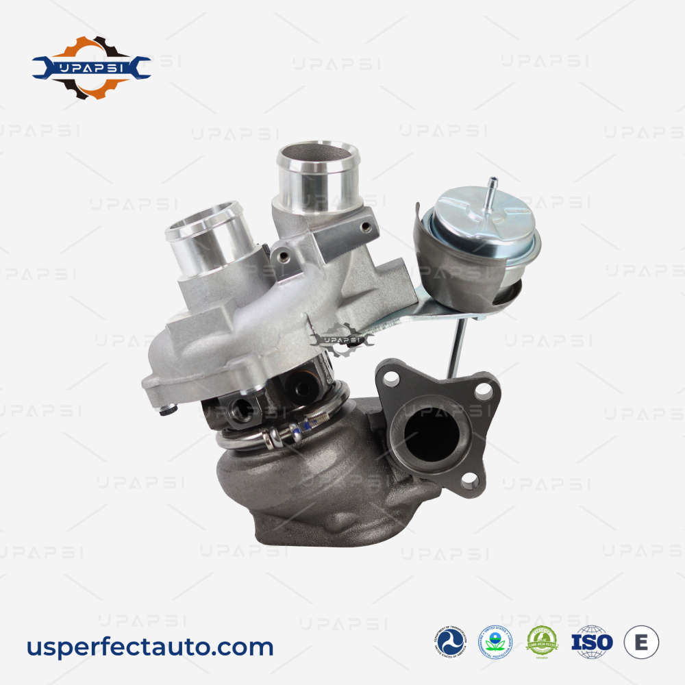 5L EcoBoost K03-0470 right turbo front view