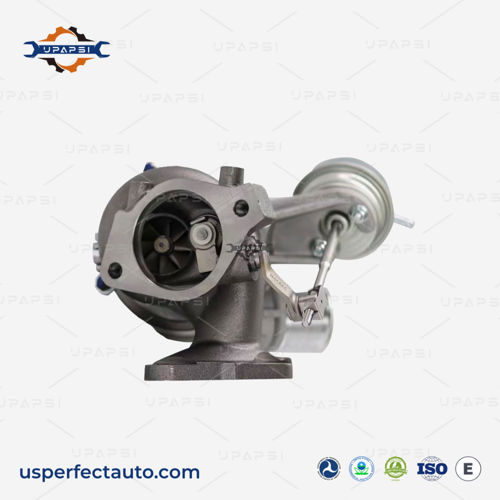 7L EcoBoost K03 right turbo front view
