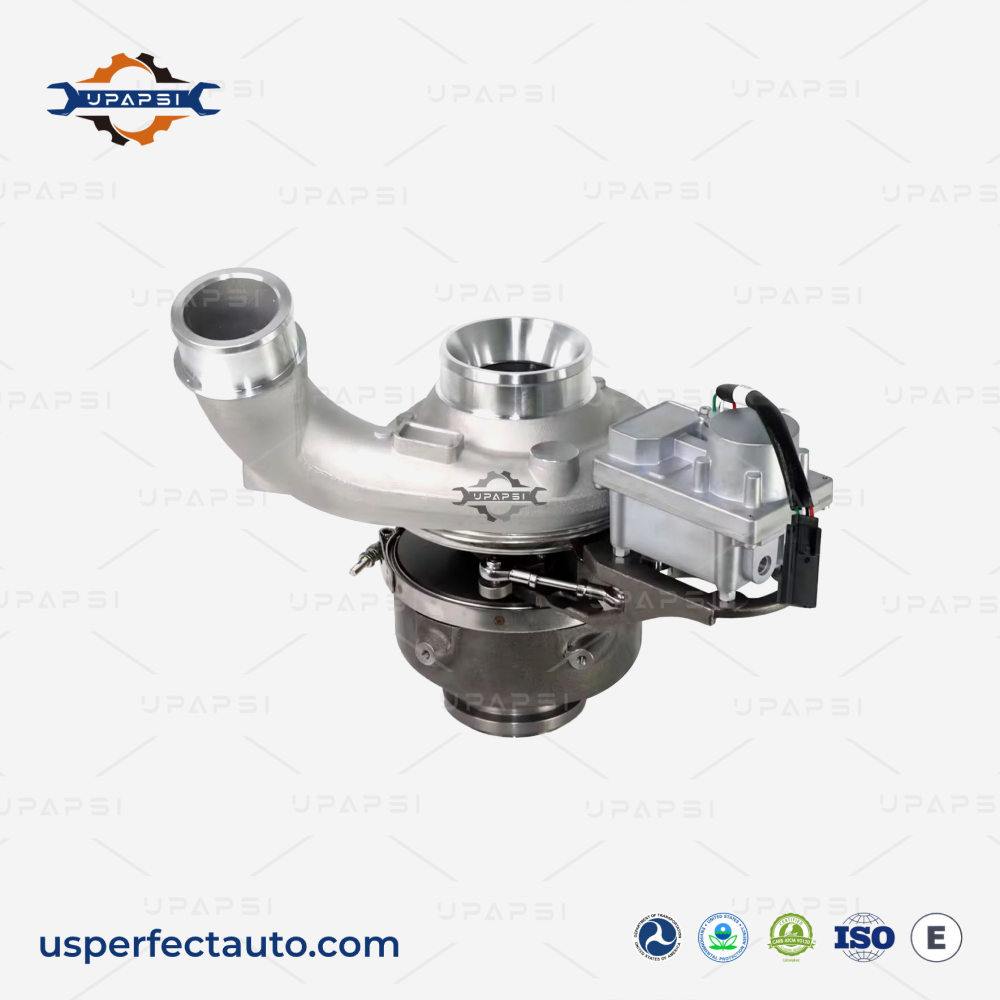 MaxxForce DT466 turbo B2UV with actuator side view