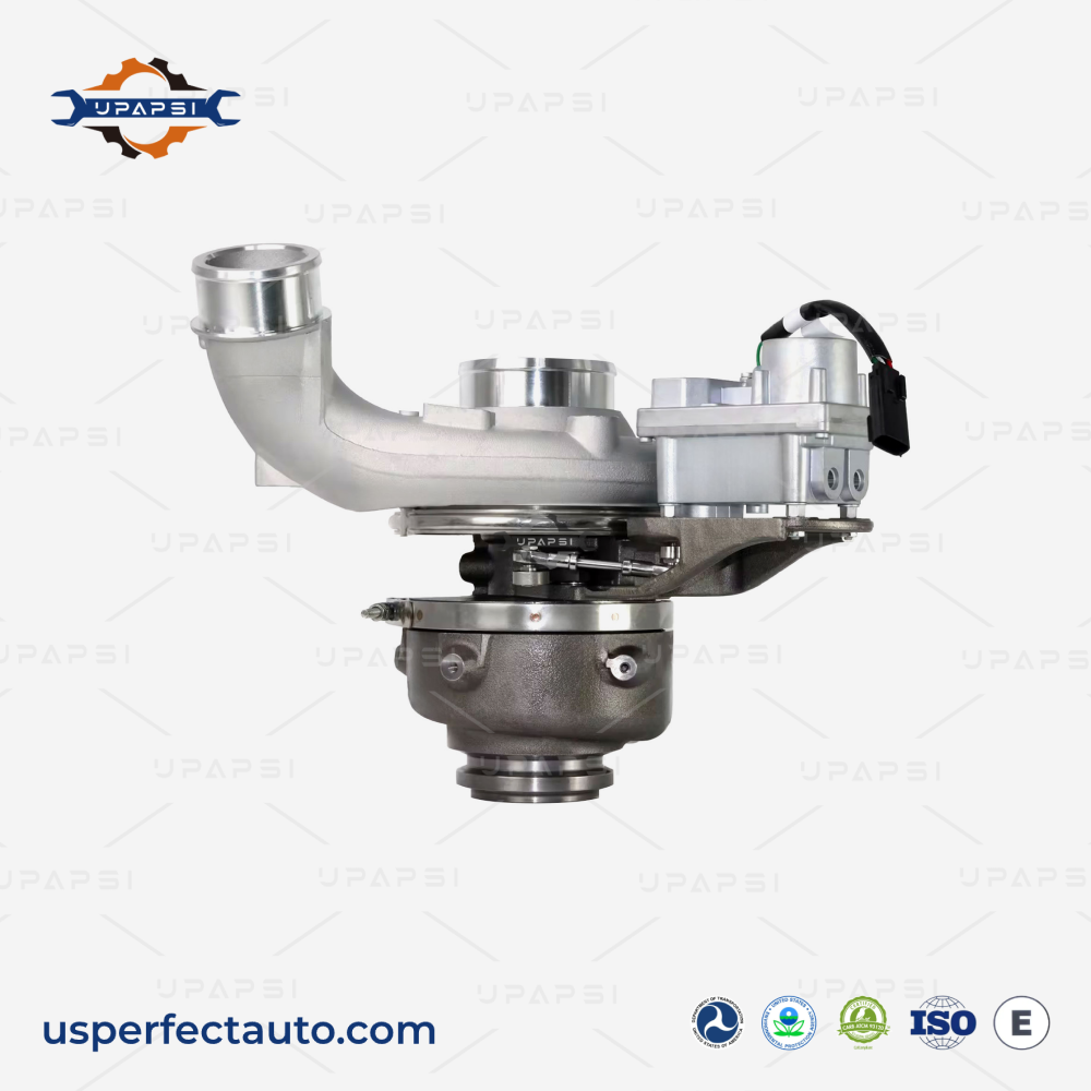 MaxxForce DT466 turbocharger B2UV actuator detail