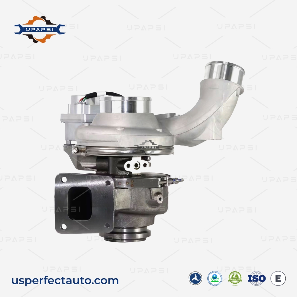 MaxxForce DT466 turbo B2UV with actuator side view