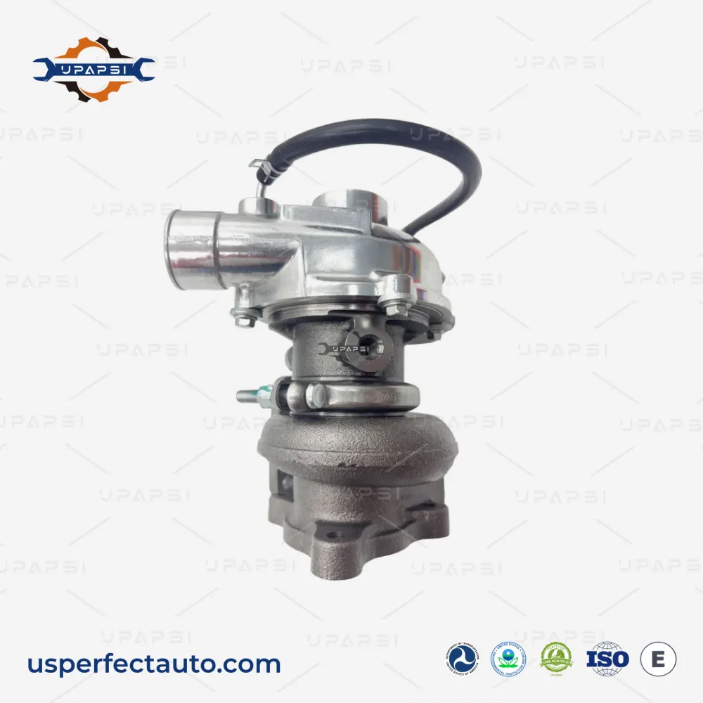 Kubota V2403 Bobcat T190 turbocharger 1G924-17012 side view