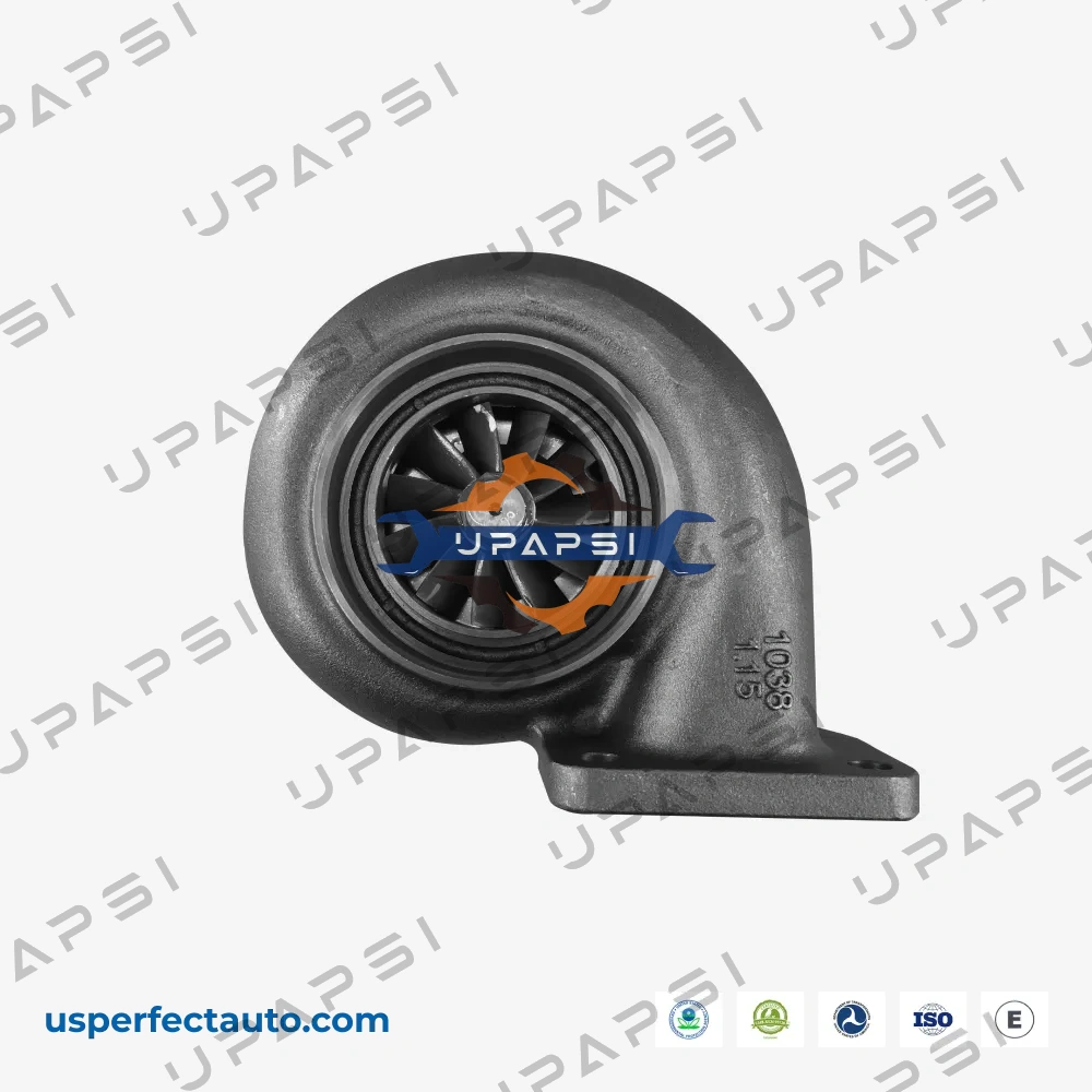 Case tractor turbocharger T04B compressor housing