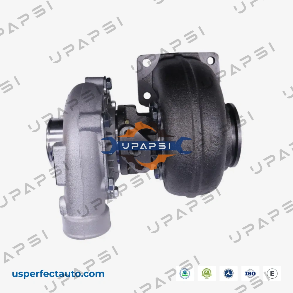 Ford tractor New Holland turbocharger 466746-0001 side view