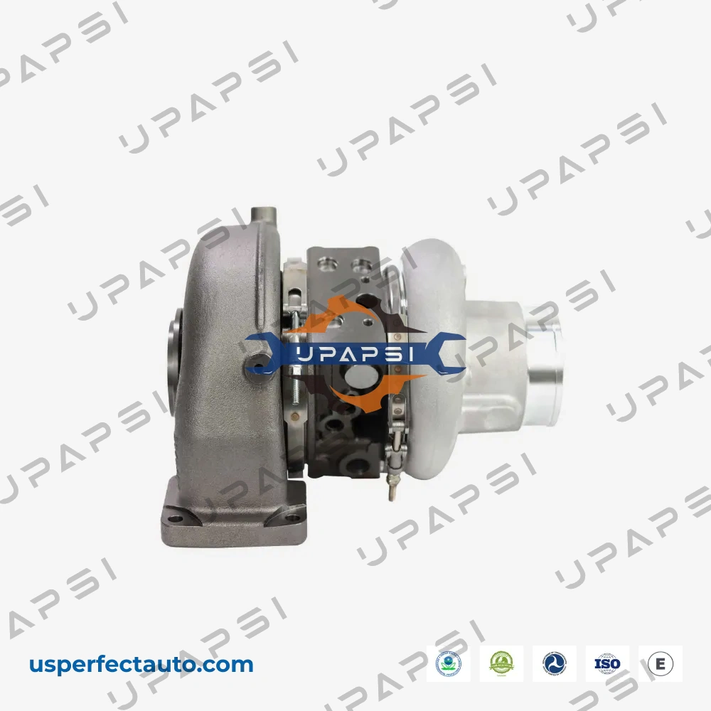 Cummins ISX15 HE451VE elongated compressor housing