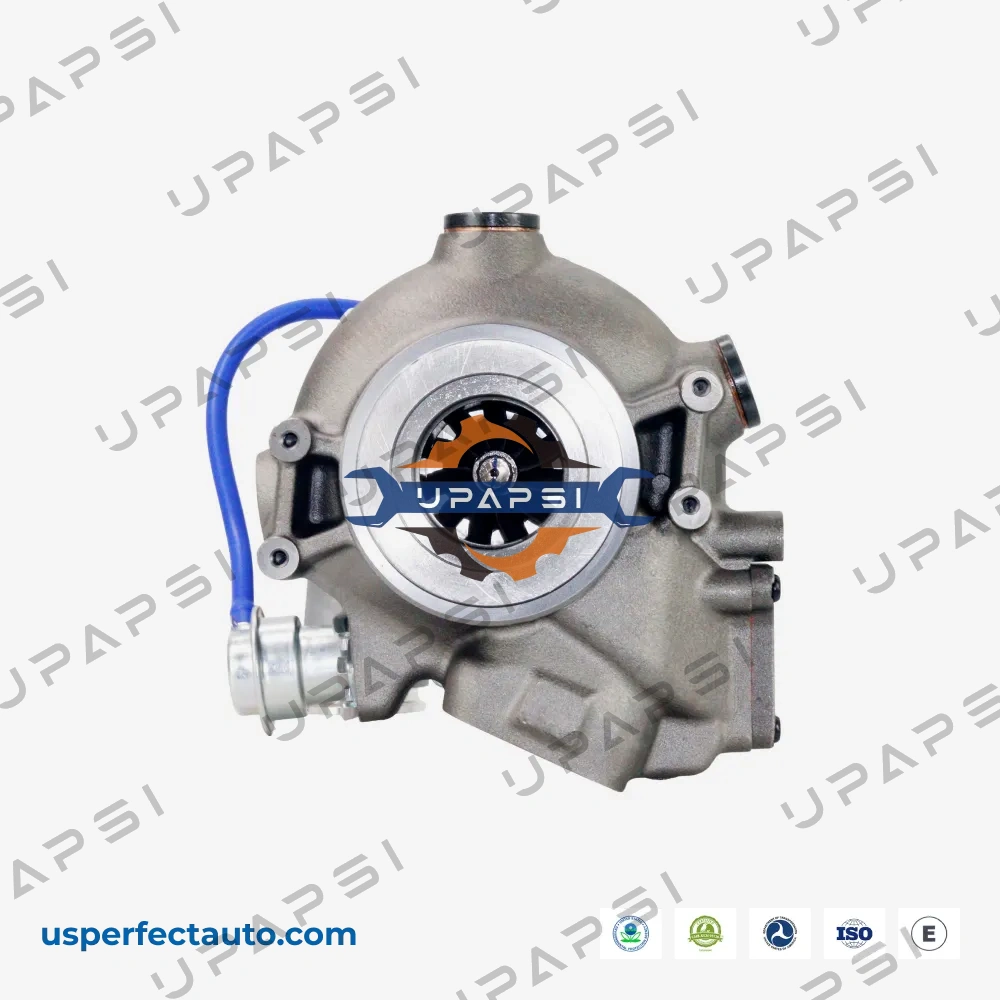 Yanmar 6LYA-STP marine turbo RHC7W 119575-18020 front view