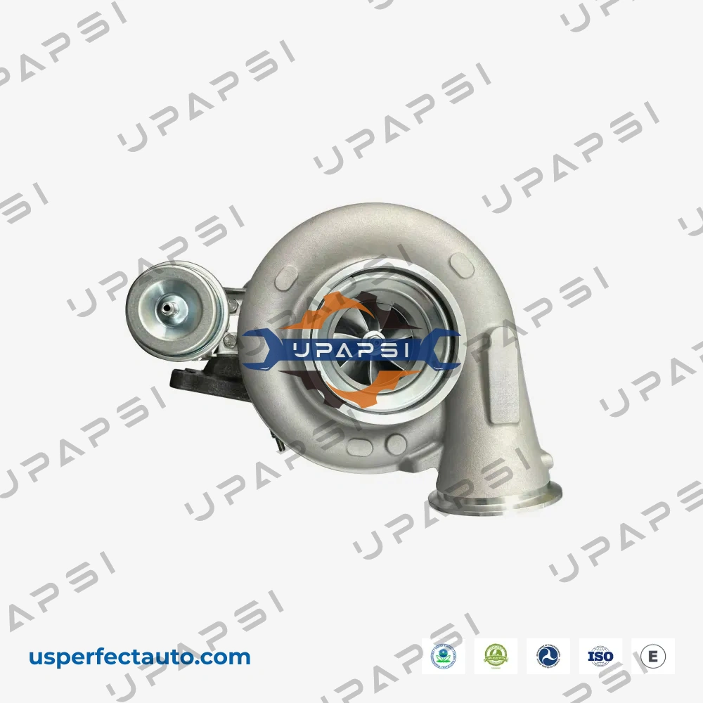 Cummins ISX Signature 600 turbo HX55W 4046127 side view