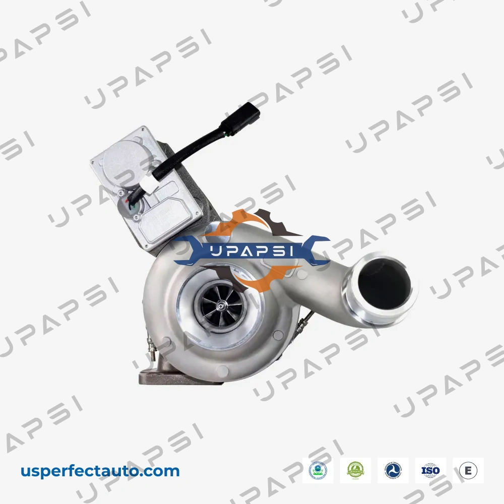 MaxxForce DT466 turbocharger B2UV actuator detail