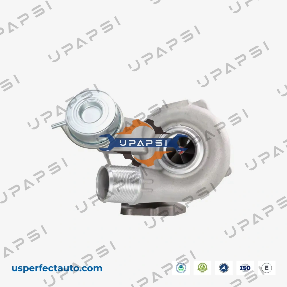 7L EcoBoost K03 right turbo front view