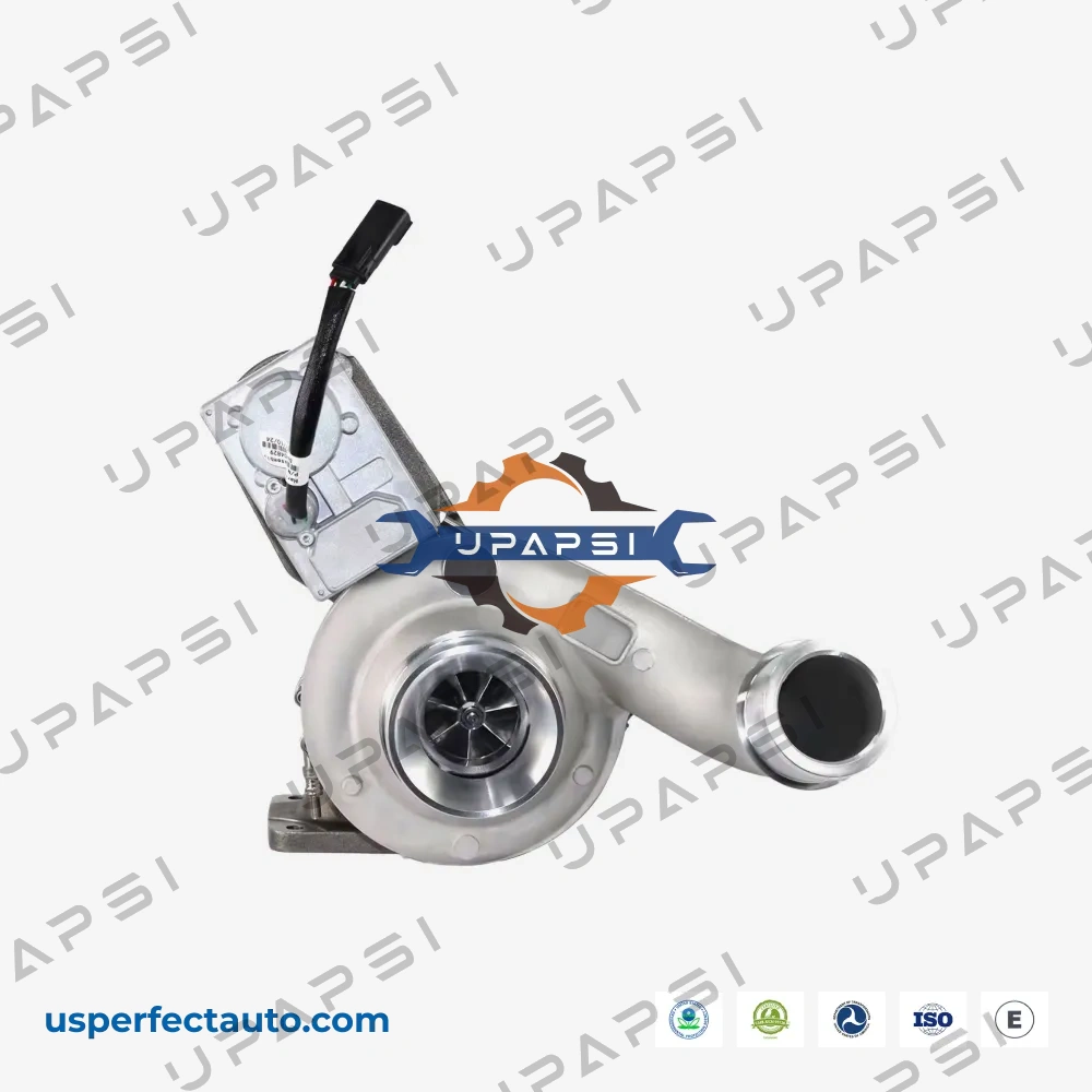 MaxxForce DT466 turbo B2UV with actuator side view