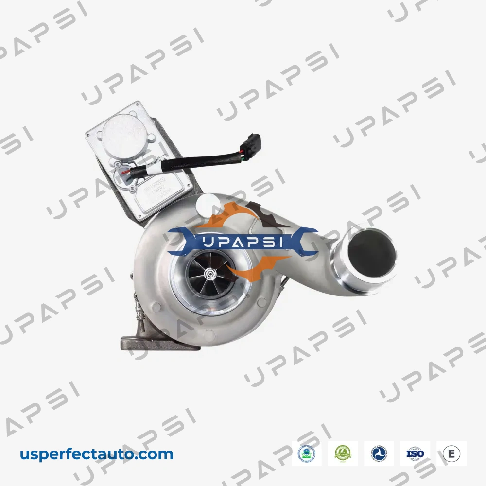 MaxxForce DT466 turbo B2UV with actuator side view